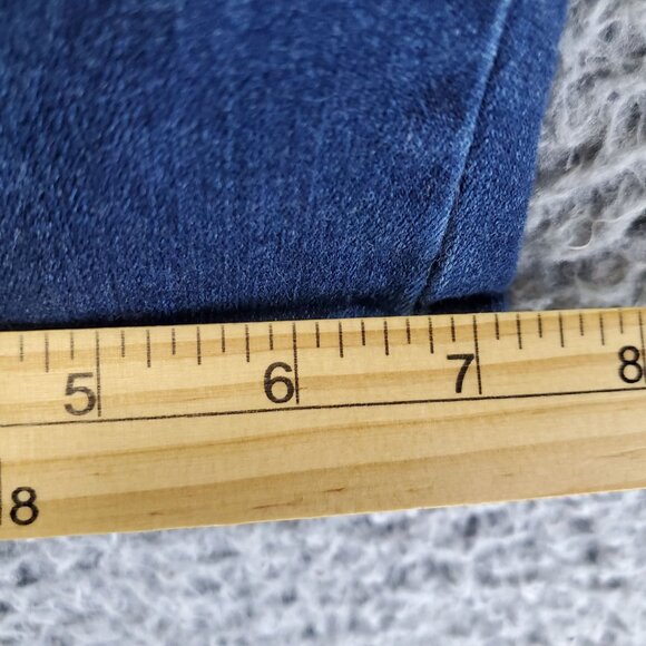 Lane Bryant Jeans Womens Size 16 Blue Super-Stretch Capri Denim - Picture 10 of 12